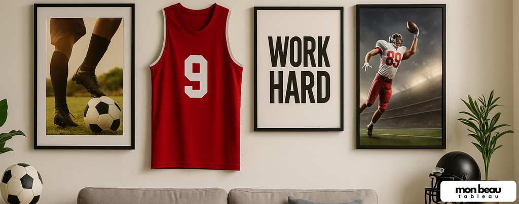 Comment décorer son intérieur quand on est passionné de sport ?