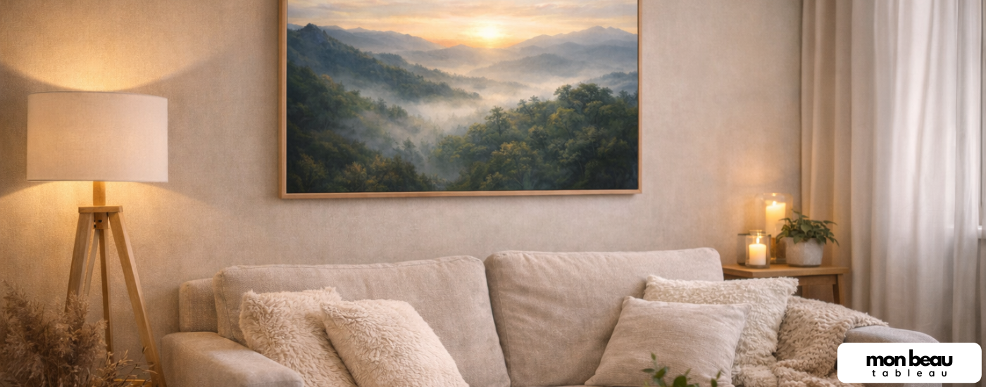 Pourquoi mettre un tableau mural dans un salon ?