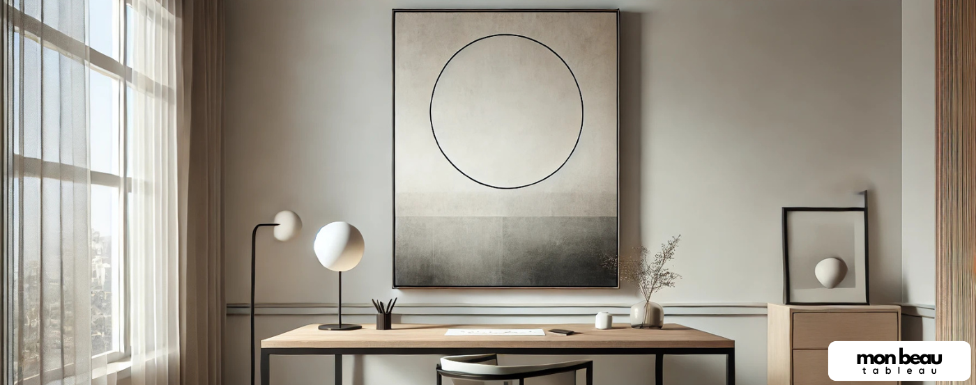 Tableau minimaliste : L'art de la simplicité en décoration murale