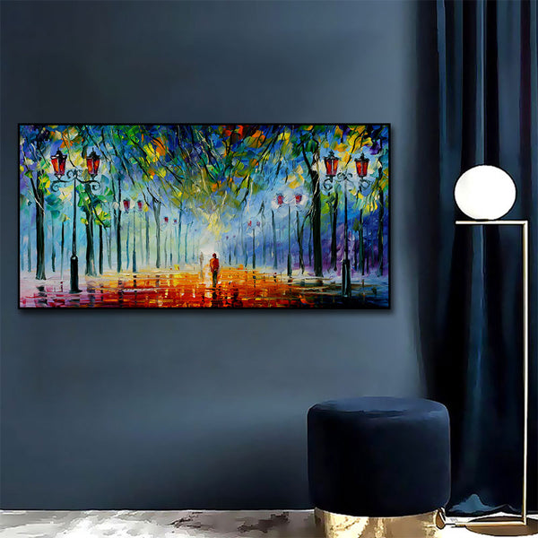 Peinture à l'Huile Couleurs d'Automne
