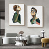Tableau Abstrait Cubique