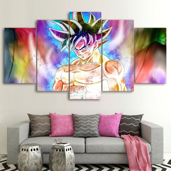 Tableau Coloré Son Goku