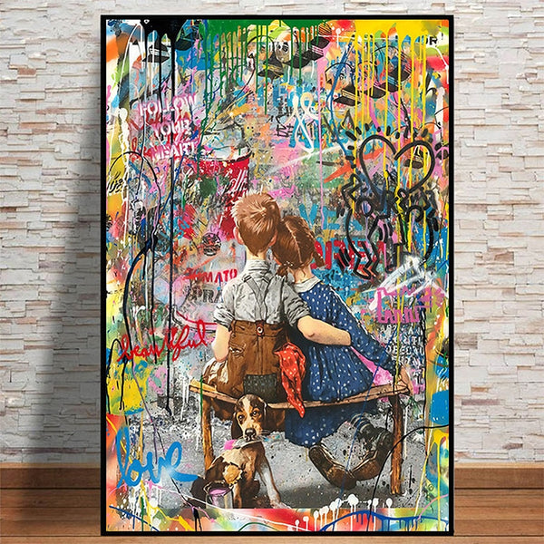 Tableau Enfants Premier Amour