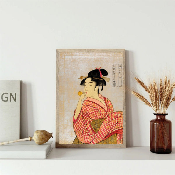 Tableau Geisha Japonaise