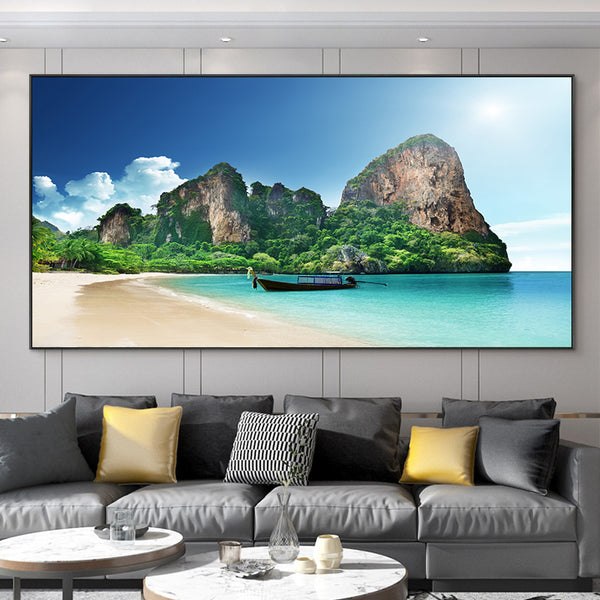 Tableau Île Paradisiaque