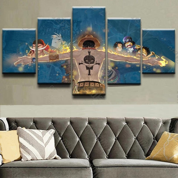 Tableau Luffy Chapeau de Paille