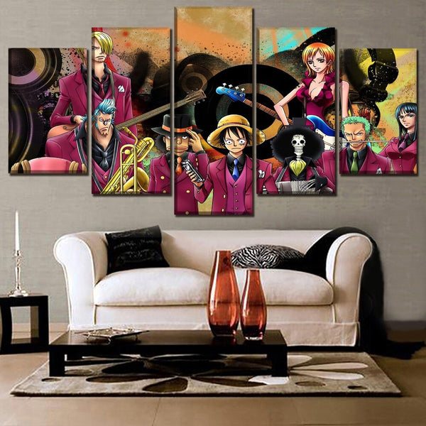 Tableau One Piece Groupe de Rock