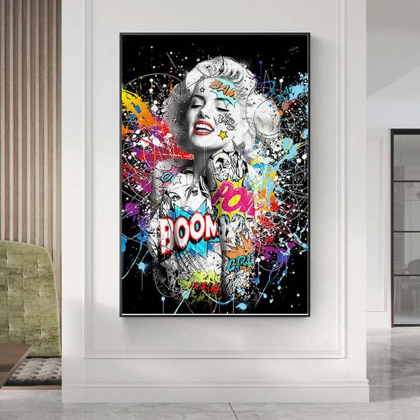 Tableau Pop Art Marilyn Monroe