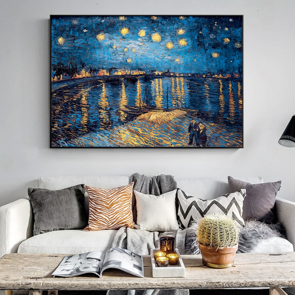 Tableau Reproduction Nuit Étoilée