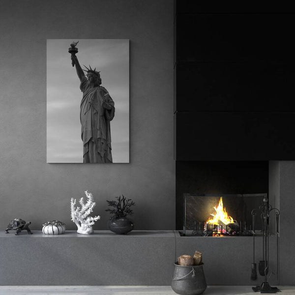 Tableau Statue de la Liberté Noir et Blanc