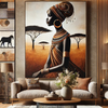 Pourquoi le tableau africain est un incontournable de la décoration ethnique ?