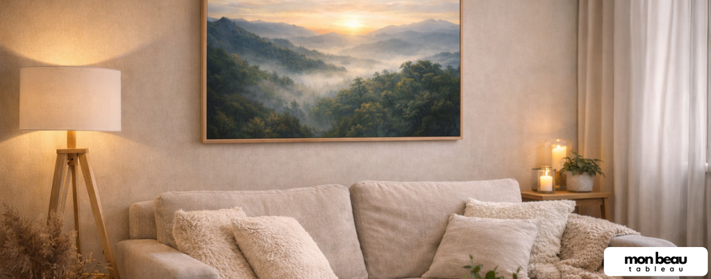 Pourquoi mettre un tableau mural dans un salon ?