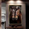 Grand Tableau Cheval