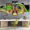 Tableau DBZ Goku et Shenron