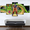 Tableau DBZ Goku et Shenron