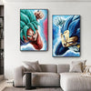 Tableau DBZ Goku et Vegeta