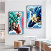 Tableau DBZ Goku et Vegeta