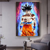 Tableau DBZ Transformation Son Goku