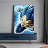 Tableau DBZ Vegeta Bleu