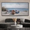 Tableau Barques sur la Plage