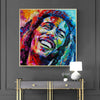 Tableau Bob Marley Coloré