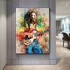 Tableau Bob Marley Multicolore