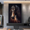 Tableau Cheval Marron