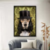 Tableau Chien Chapeau