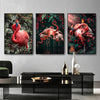 Tableau Flamant Rose Moderne