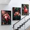 Tableau Flamant Rose Moderne