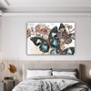 Tableau Floral Papillon