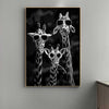 Tableau Girafe Noir et Blanc