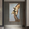 Tableau Girafon et sa Maman