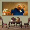 Tableau Hippopotame