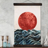 Tableau Japonais Abstrait