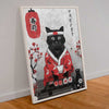 Tableau Japonais Chat