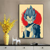 Tableau Japonais Vegeta