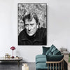 Tableau Johnny Hallyday Noir et Blanc