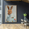 Tableau Lapin Habillé