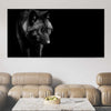 Tableau Loup Noir