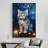 Tableau Maine Coon Abstrait