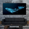 Tableau Moderne Baleine