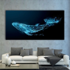 Tableau Moderne Baleine