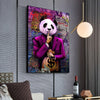 Tableau Moderne Panda Braqueur