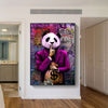 Tableau Moderne Panda Braqueur