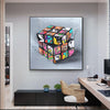 Tableau Moderne Rubik's Cube