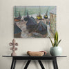 Tableau Monet Bateaux sur la Plage