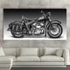 Tableau Moto Noir et Blanc