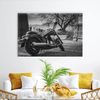 Tableau Moto Vintage