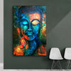 Tableau Multicolore Bouddha